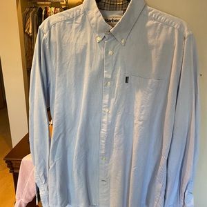 Barbour Button Down Shirt - Light Blue